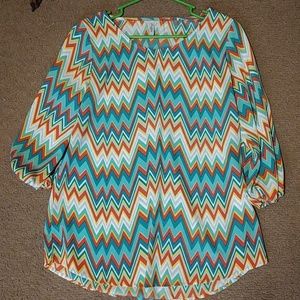 Chevron Print Shirt